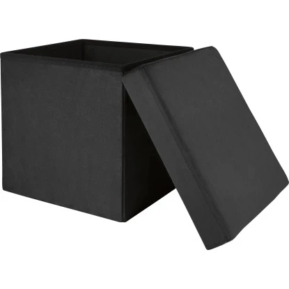 Falt-Hocker Midnight Mystery 38 Cm X 38 Cm X 38 Cm Schwarz – Bild 2