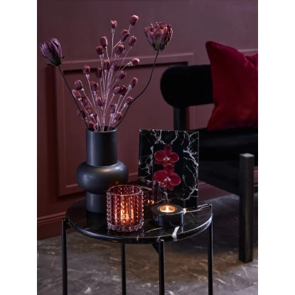 Vase Midnight Mystery Schwarz – Bild 2