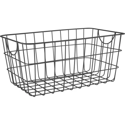 Aufbewahrungskorb Midnight Mystery Metall 33 Cm X 21 Cm X 15 Cm Schwarz