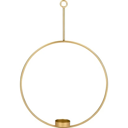 Teelichthalter Hängend Modern Antique 42 Cm X 24,5 Cm X 38 Cm Gold