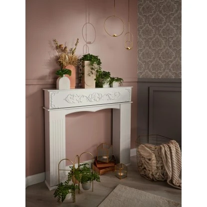 Teelichthalter Hängend Modern Antique 42 Cm X 24,5 Cm X 38 Cm Gold – Bild 3