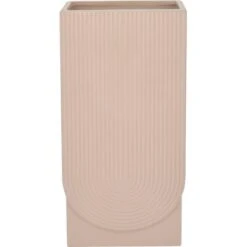 Vase Modern Antique 30,2 Cm X 14 Cm X 7 Cm Beige