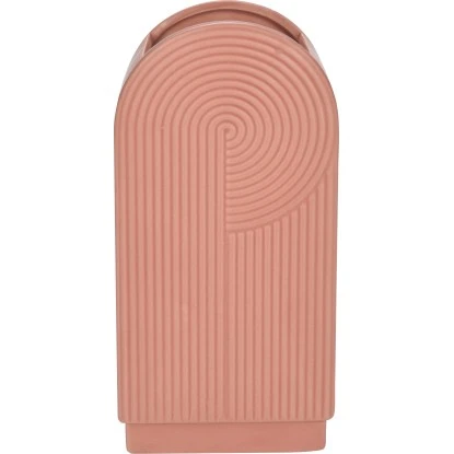 Vase Modern Antique 25,5 Cm X 12,5 Cm X 7 Cm Terracotta