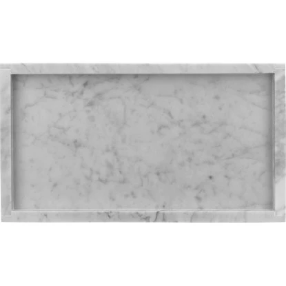 Dekoschale Modern Antique 2 Cm X 15 Cm X 27 Cm Weiß-Grau – Bild 2