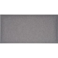 Wandkissen Rechteck 60 Cm X 30 Cm Dunkelgrau Struktur