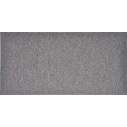 Wandkissen Rechteck 60 Cm X 30 Cm Dunkelgrau Struktur