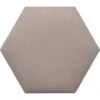 Wandkissen Hexagon 30 Cm X 30 Cm Creme Samt