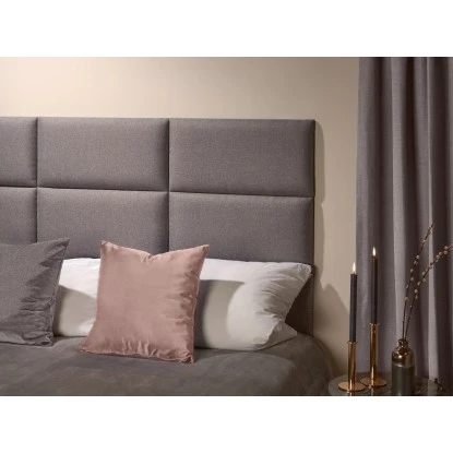 Wandkissen Hexagon 30 Cm X 30 Cm Dunkelgrau Struktur – Bild 3