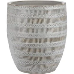 Pflanztopf Natural Summer Ø 19 Cm X 23 Cm Grau