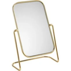 Baliv Dark Wonder Trend Kosmetikspiegel Metall Gold