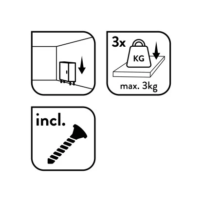 Baliv Moss Green Trend Badregal BM-6650 80 Cm X 40 Cm X 35 Cm MDF Grün – Bild 5