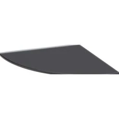 Glasregal Bransley 0,6 Cm X 25 Cm X 25 Cm Schwarz