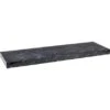 Wandregal Carlton 60 Cm X 24 Cm X 3,8 Cm Marmor Schwarz
