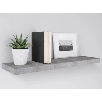 Wandregal Carlton 60 Cm X 24 Cm X 3,8 Cm Beton – Bild 2