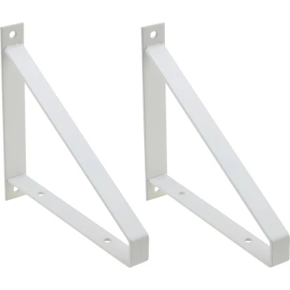 Metall-Konsole Bridge 2er-Set 18,5 Cm X 20,8 Cm Matt-Weiß