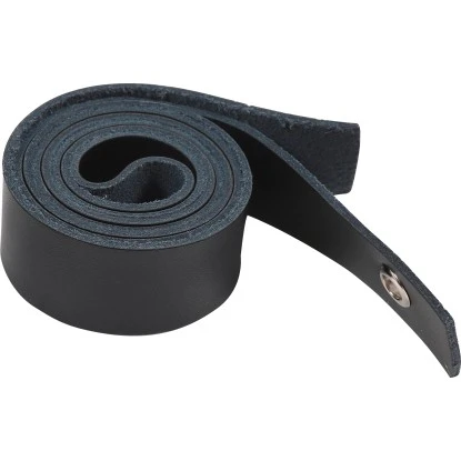 Regalwinkel Leder Für 20 Cm - 24 Cm Schwarz – Bild 2