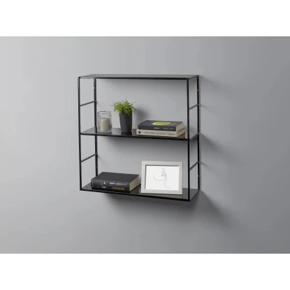 Metall-Regal Pinnock 60 Cm X 60 Cm X 20 Cm Weiß Matt – Bild 3