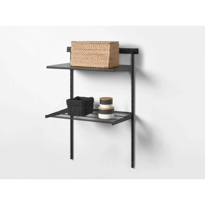 Metall-Drahtgitterboden 60 Cm X 33 Cm X 7,2 Cm Schwarz – Bild 2