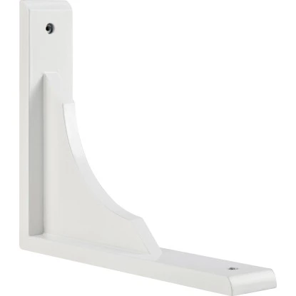 Holz-Regalwinkel 22 Cm X 18 Cm X 4 Cm Weiß