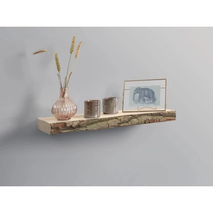 Holz-Wandregal Carlton 4,6 Cm X 60 Cm X 24 Cm Weiß – Bild 2