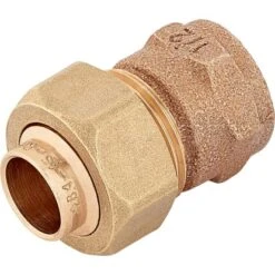 Löt-Verschraubung Ø 15 Mm X 18,6 Mm (Rp 1/2) Rotguss