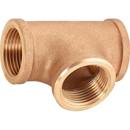 Gewinde-T-Stück 30,3 Mm (Rp 1) Rotguss