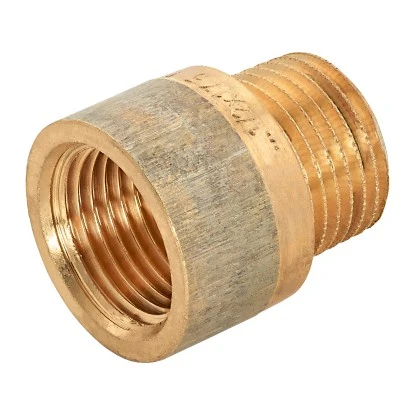 Hahnverlängerung 18,6 Mm (Rp 1/2) X 21 Mm (R 1/2) Rotguss 17,5 Mm 10 Stück – Bild 2