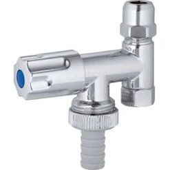 Waschgeräte-Ventil Schlauchverschraubung Eckventil