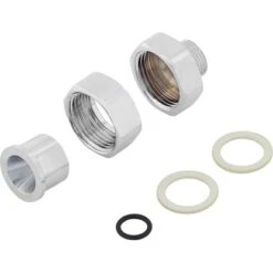 Wasserzählerverschraubung 16,7 Mm (G 3/8) 2 Stück