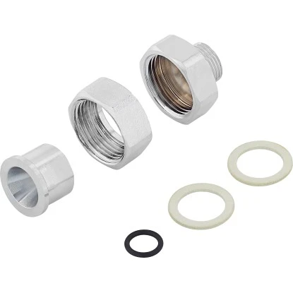 Wasserzählerverschraubung 16,7 Mm (G 3/8) 2 Stück