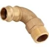 Press-Winkel Ø 18 Mm X 26,4 Mm (R 3/4) Rotguss 90 Grad
