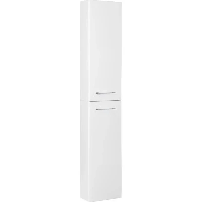 Fackelmann Hochschrank Slim Luna 30 Cm Weiß Hochglanz