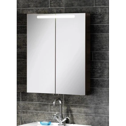 Fackelmann Spiegelschrank A-Vero 70 Cm Graueiche – Bild 2