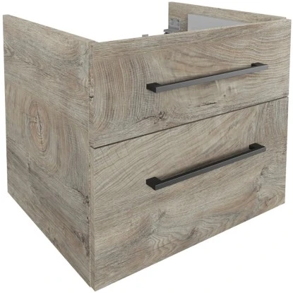 Fackelmann Waschtisch-Unterschrank Oxford 60 Cm Nature Oak