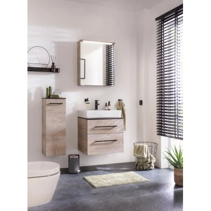 Fackelmann Waschtisch-Unterschrank Oxford 60 Cm Nature Oak – Bild 7