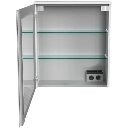 Fackelmann Spiegelschrank Oxford 60,2 Cm Weiß – Bild 3
