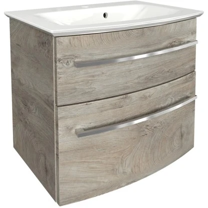 Fackelmann Badmöbel-Set B.Style 2-tlg. 63,2 Cm Nature Oak/Nature Oak – Bild 2