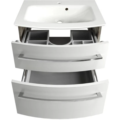 Fackelmann Badmöbel-Set B.Style 2-tlg. 63,2 Cm Nature Oak/Weiß – Bild 3