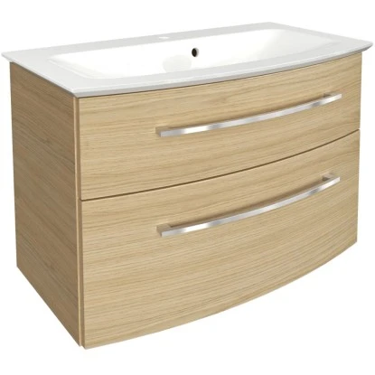 Fackelmann Badmöbel-Set B.Style 2-tlg. 83,2 Cm Sandeiche/Sandeiche – Bild 2