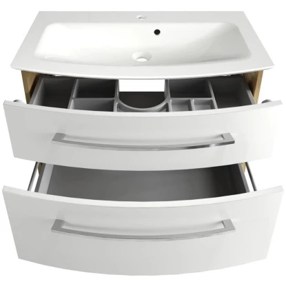 Fackelmann Badmöbel-Set B.Style 2-tlg. 83,2 Cm Sandeiche/Weiß – Bild 3