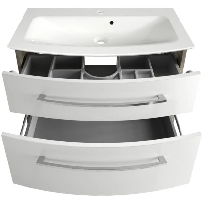 Fackelmann Badmöbel-Set B.Style 2-tlg. 83,2 Cm Nature Oak/Weiß – Bild 2