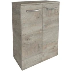 Fackelmann Doppel-Midischrank B.Style 60,2 Cm Nature Oak/Nature Oak
