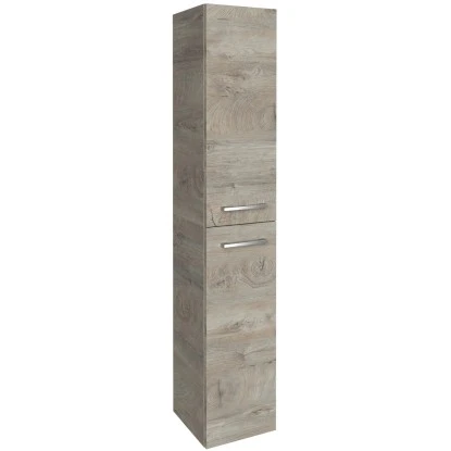 Fackelmann Hochschrank Links B.Style 30 Cm Nature Oak/Nature Oak