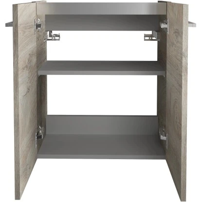 Fackelmann Waschbeckenunterschrank SBC 55 Cm Nature Oak – Bild 2