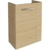 Fackelmann Waschbeckenunterschrank SBC 45 Cm Sandeiche Links