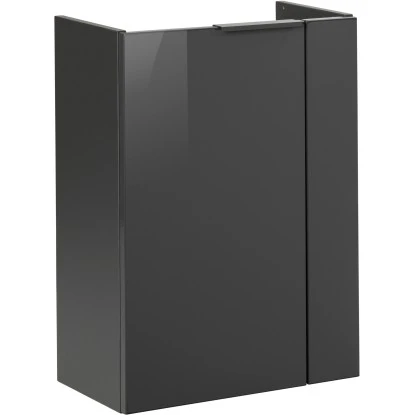 Fackelmann Waschbeckenunterschrank SBC 45 Cm Anthrazit Links