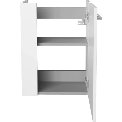 Fackelmann Waschbeckenunterschrank SBC 45 Cm Weiß Rechts – Bild 3