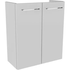 Fackelmann Waschbeckenunterschrank SBC 55 Cm Weiß