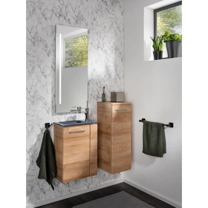 Fackelmann Waschbeckenunterschrank SBC 45 Cm Asteiche Links – Bild 5