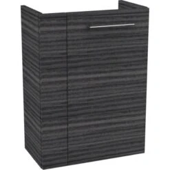 Fackelmann Waschbeckenunterschrank SBC 45 Cm Dark Oak Rechts